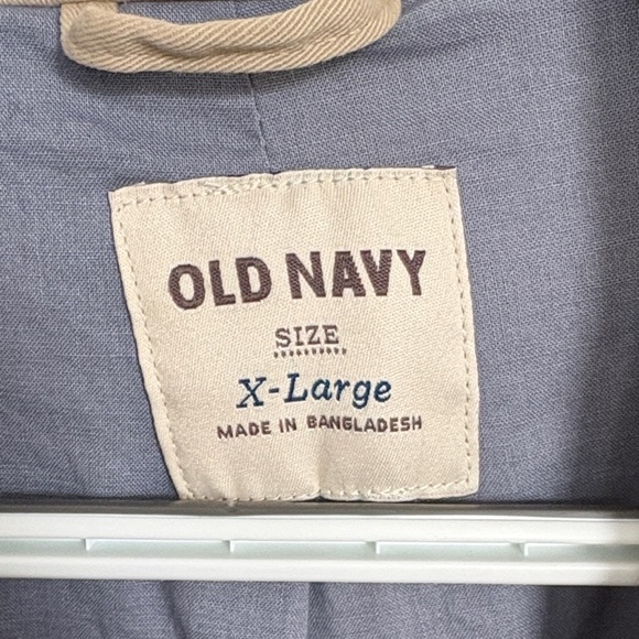 Old Navy Women's Tan Mid-Weight Trench Coat with Belt XL - Picture 3 of 16